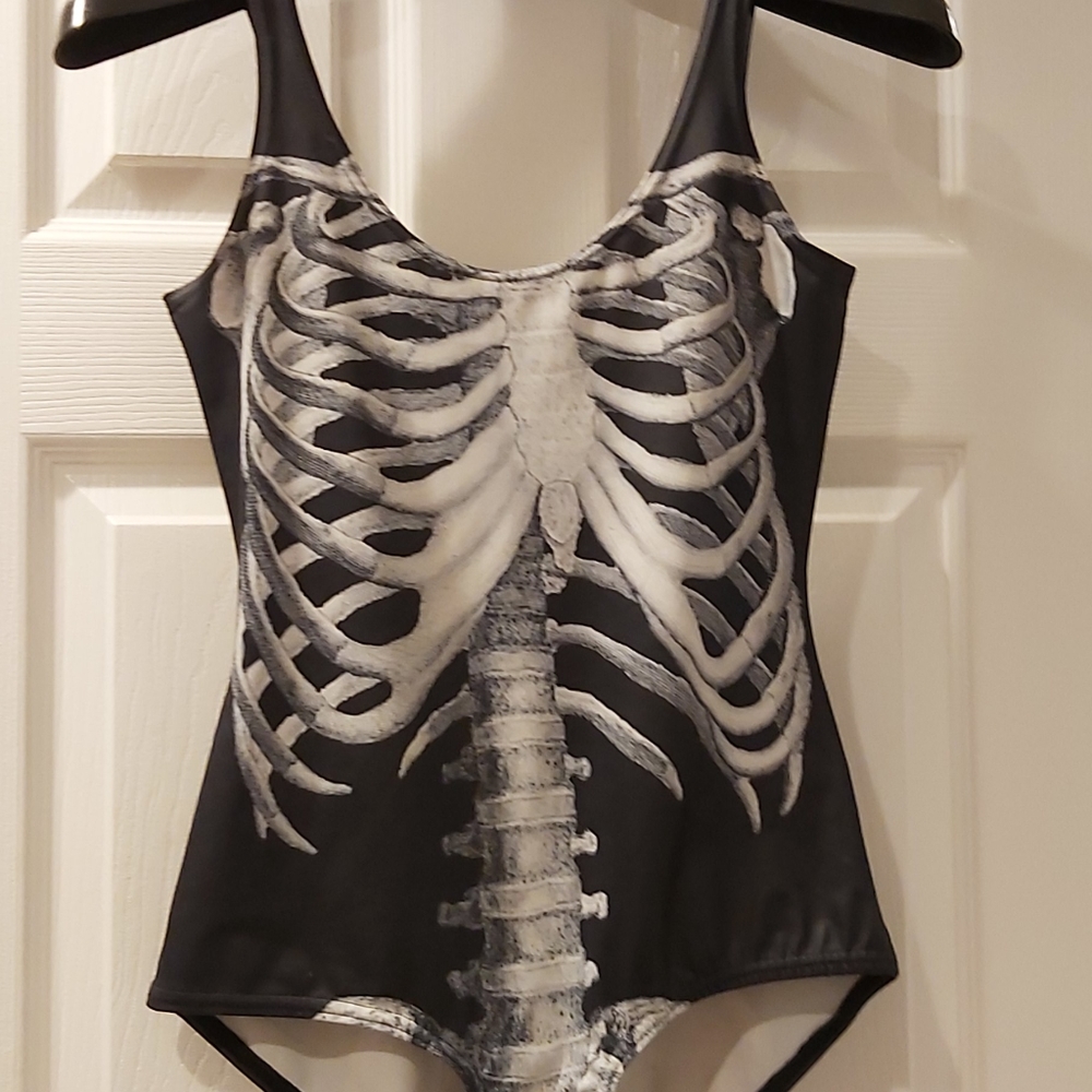 BlackMilk Clothing Black Ribs Swim